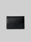 Black leather wallet