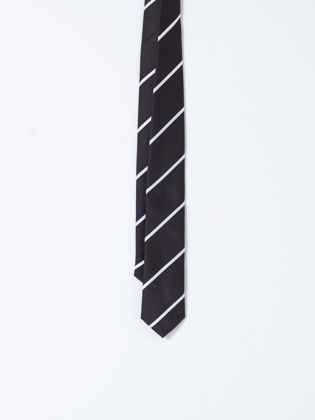 BROWN STRIPED TIE
