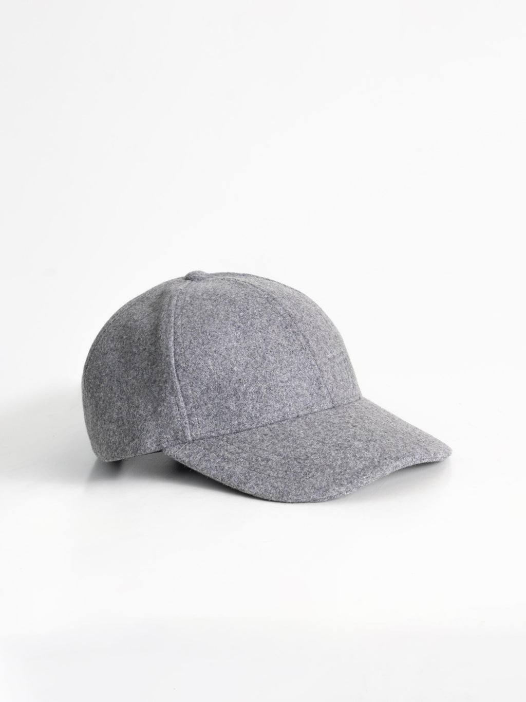 GREY WOOL CAP
