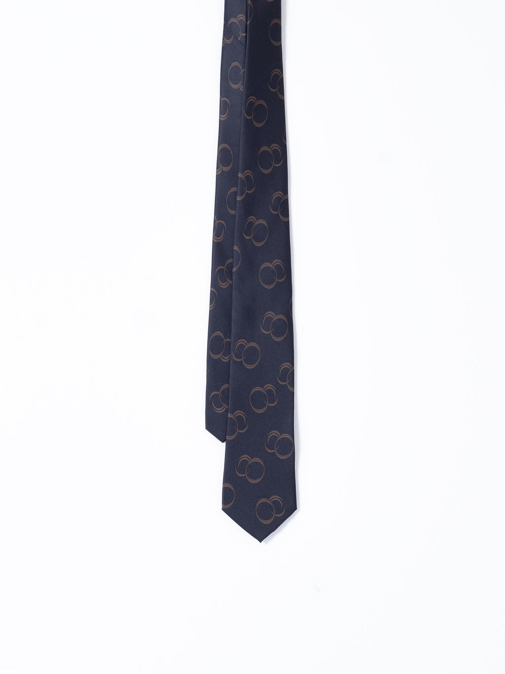 BLACK CIRCLES TIE