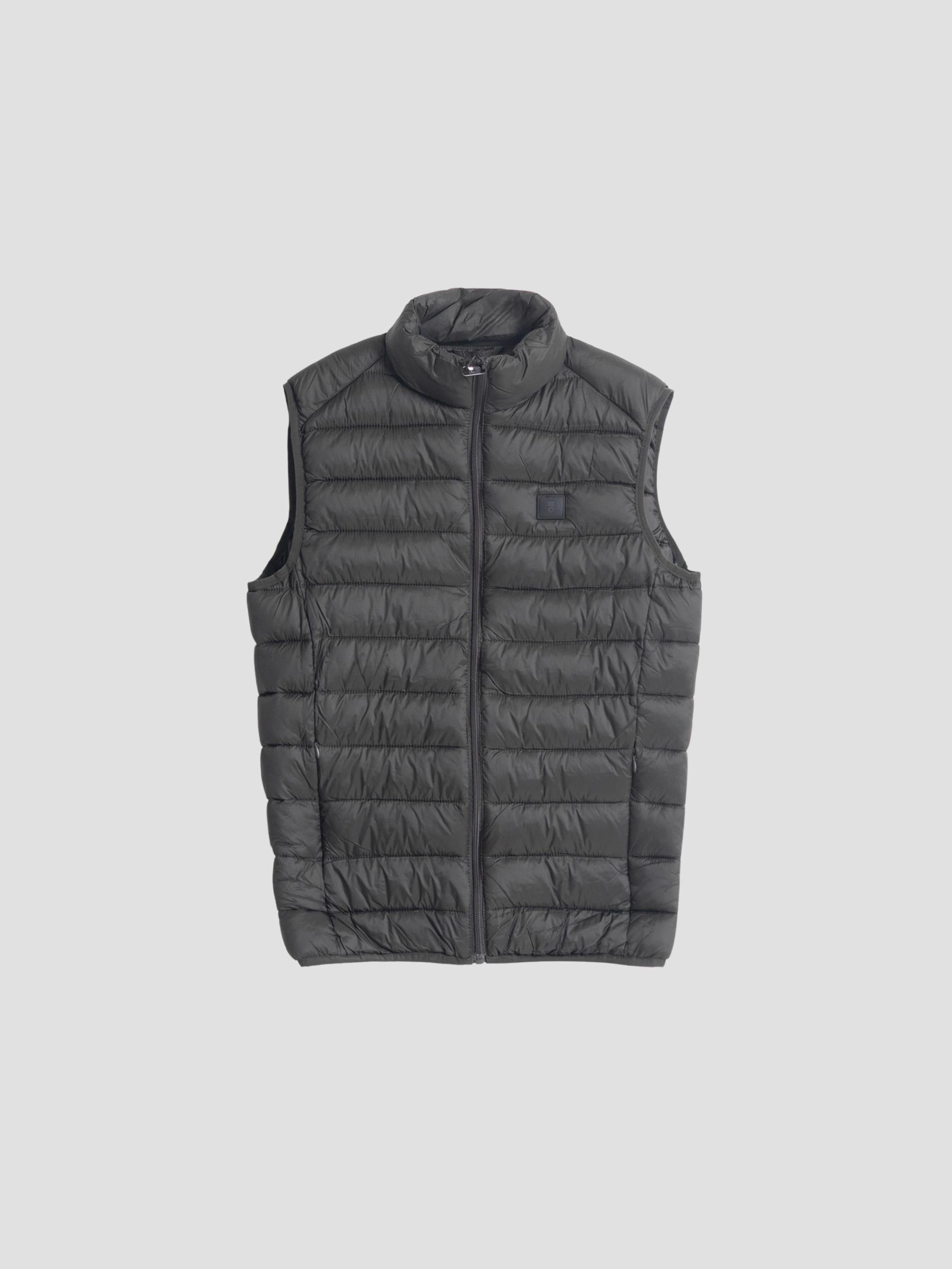 FOREST GREEN ULTRA LIGHT QUILTED VEST