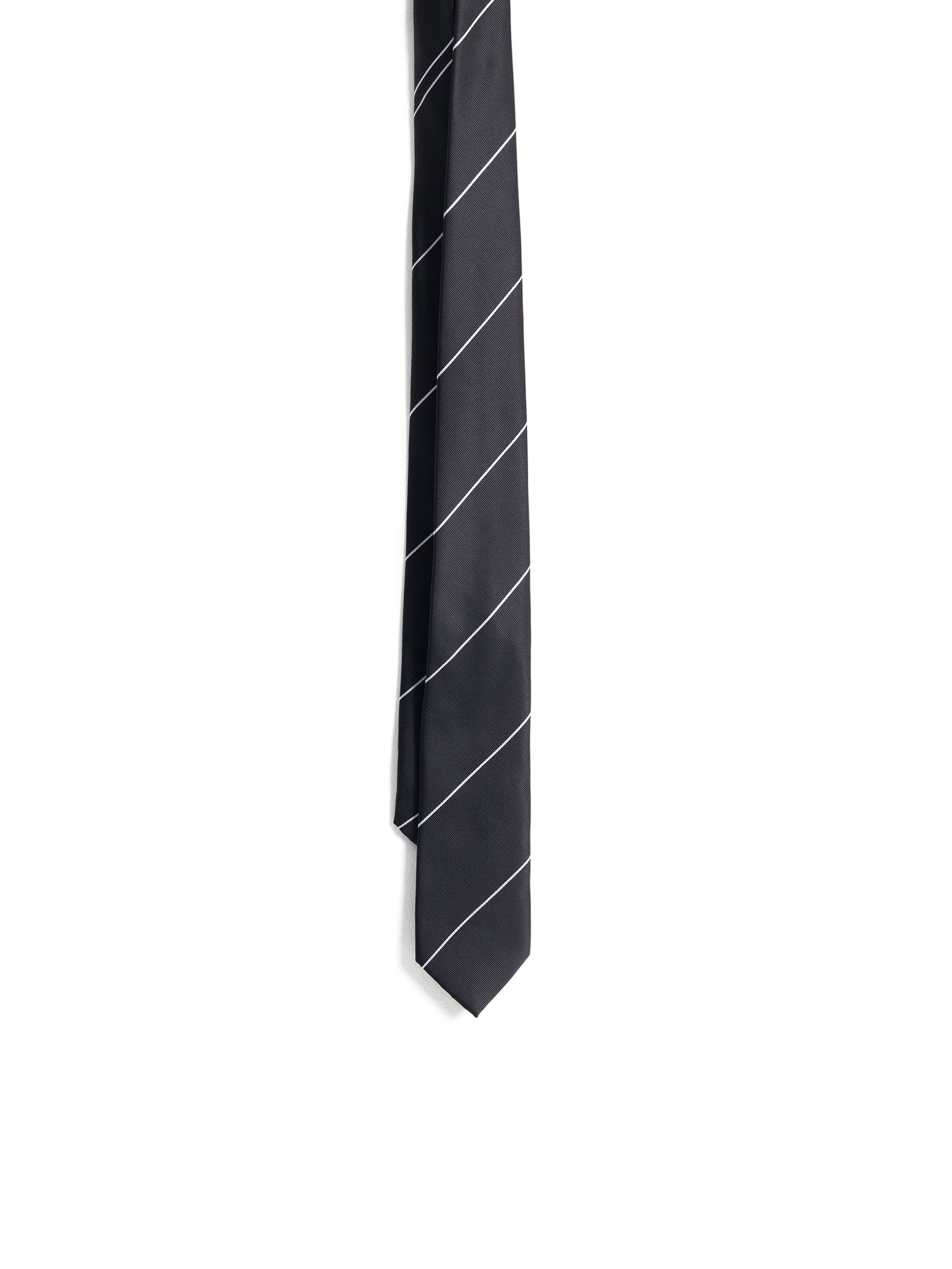 BLACK REGIMENTAL TIE