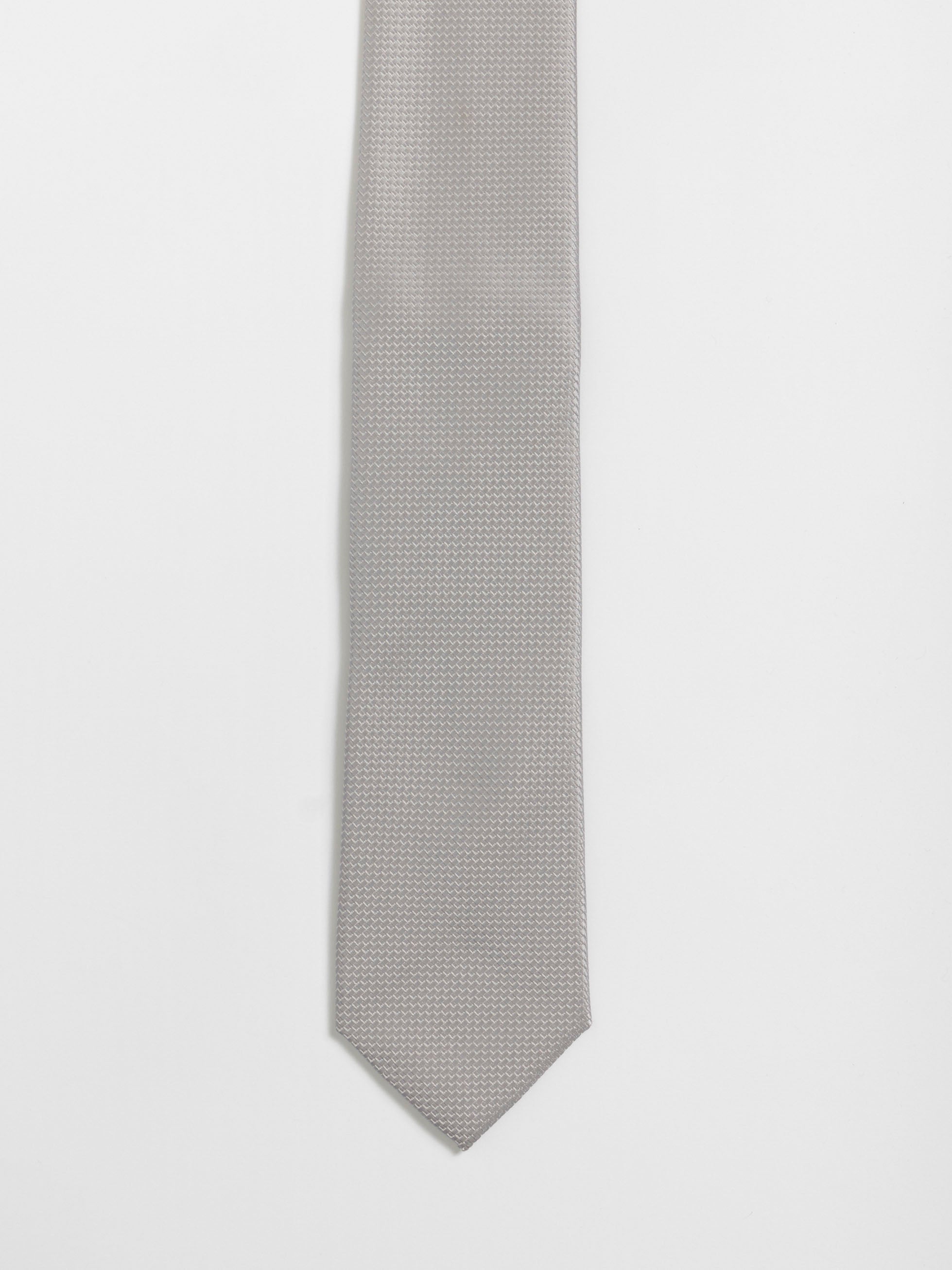 GRAY TEXTURE TIE