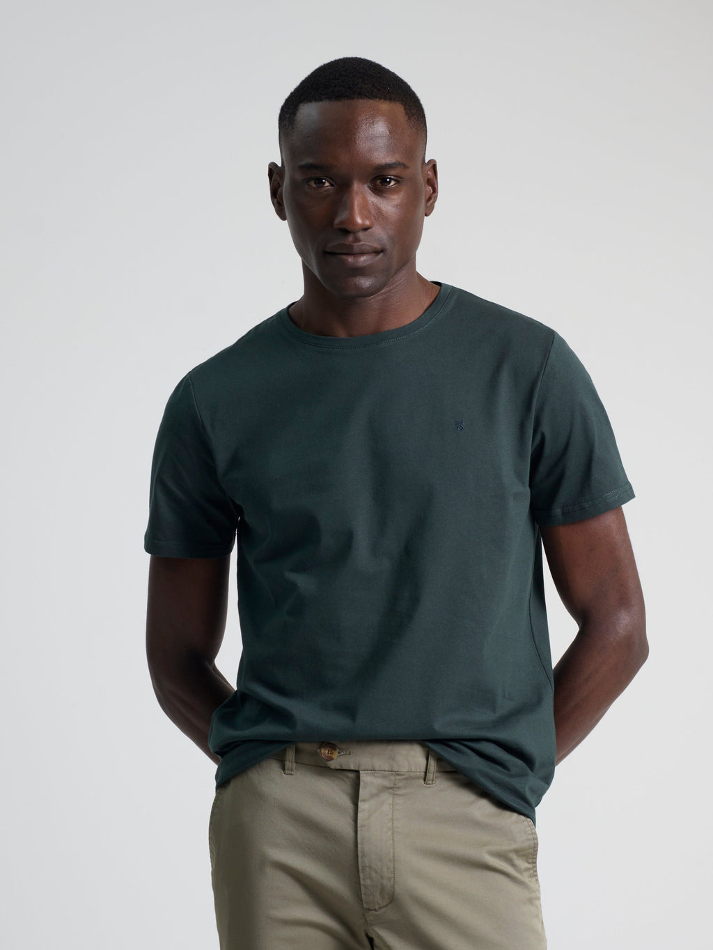 GREEN BASIC T-SHIRT