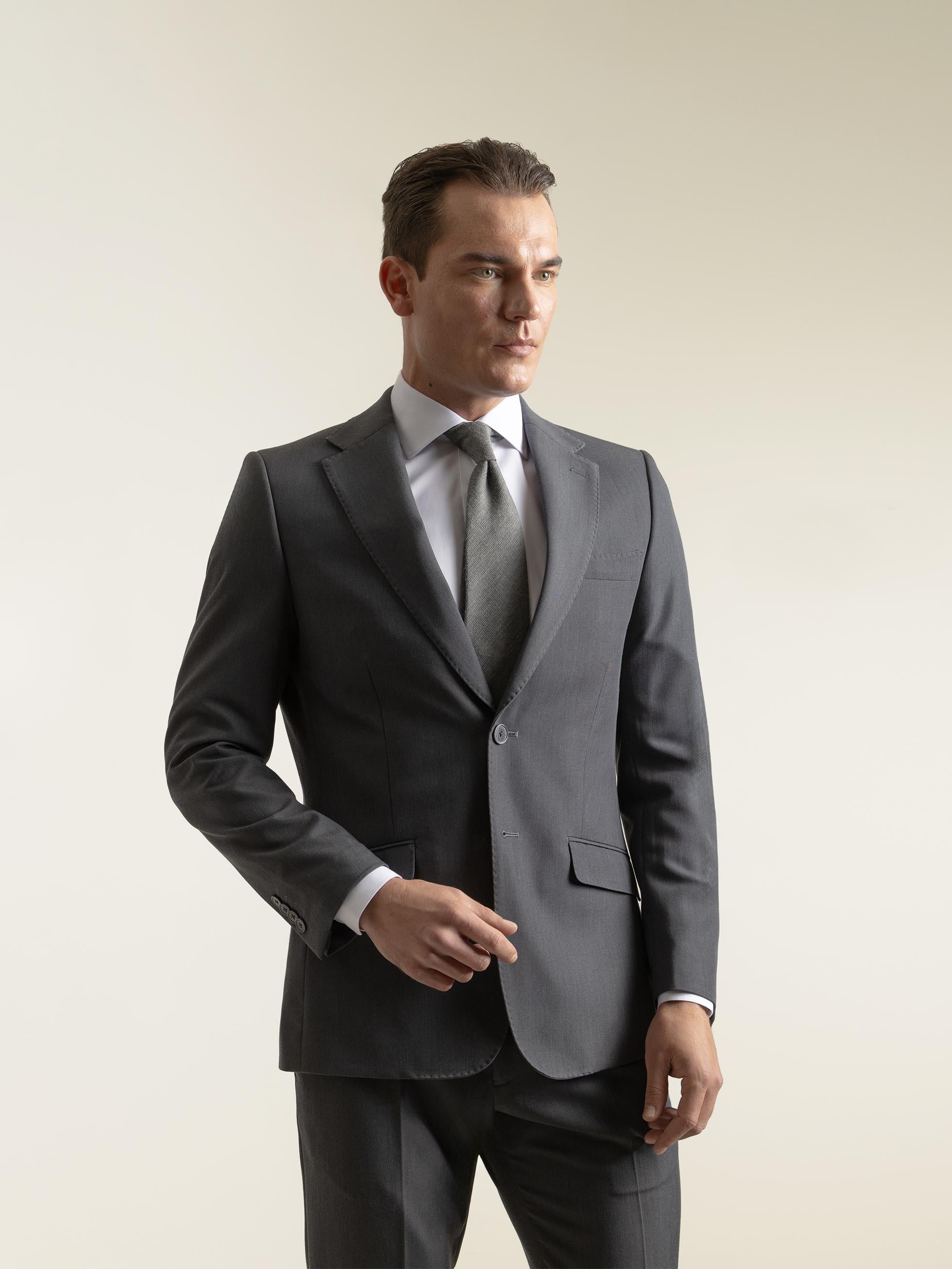 GREY NON IRON BLAZER