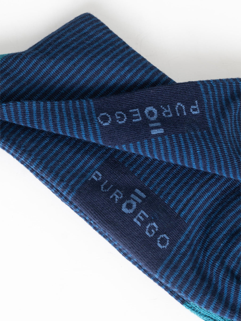 BLUE THOUSAND STRIPES SOCKS