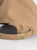 BEIGE WOOL CAP
