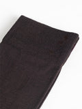 BROWN MERCERIZED SOCKS