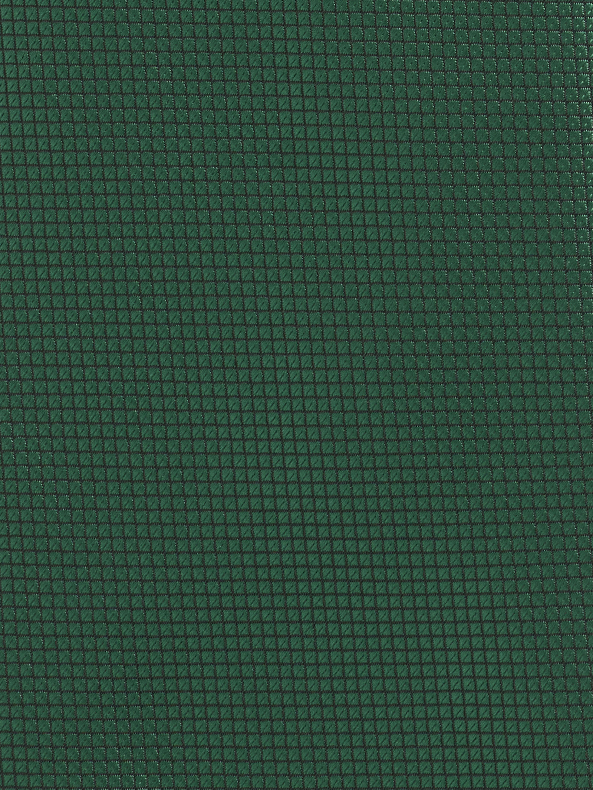 GREEN MICRO CHECKERED TEXTURE TIE