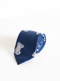 INK BLUE PAISLEY TIE