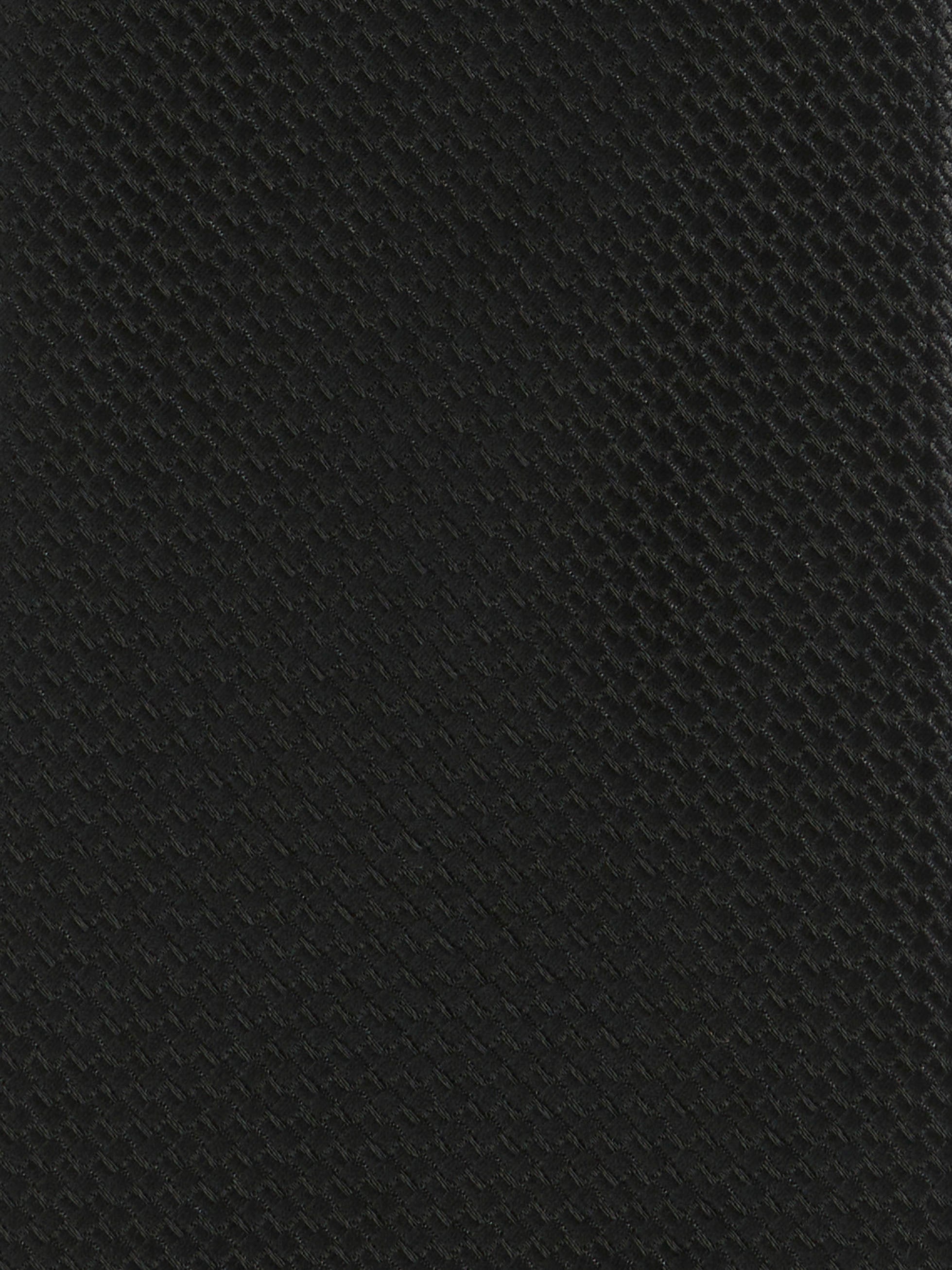 BLACK TEXTURE TIE