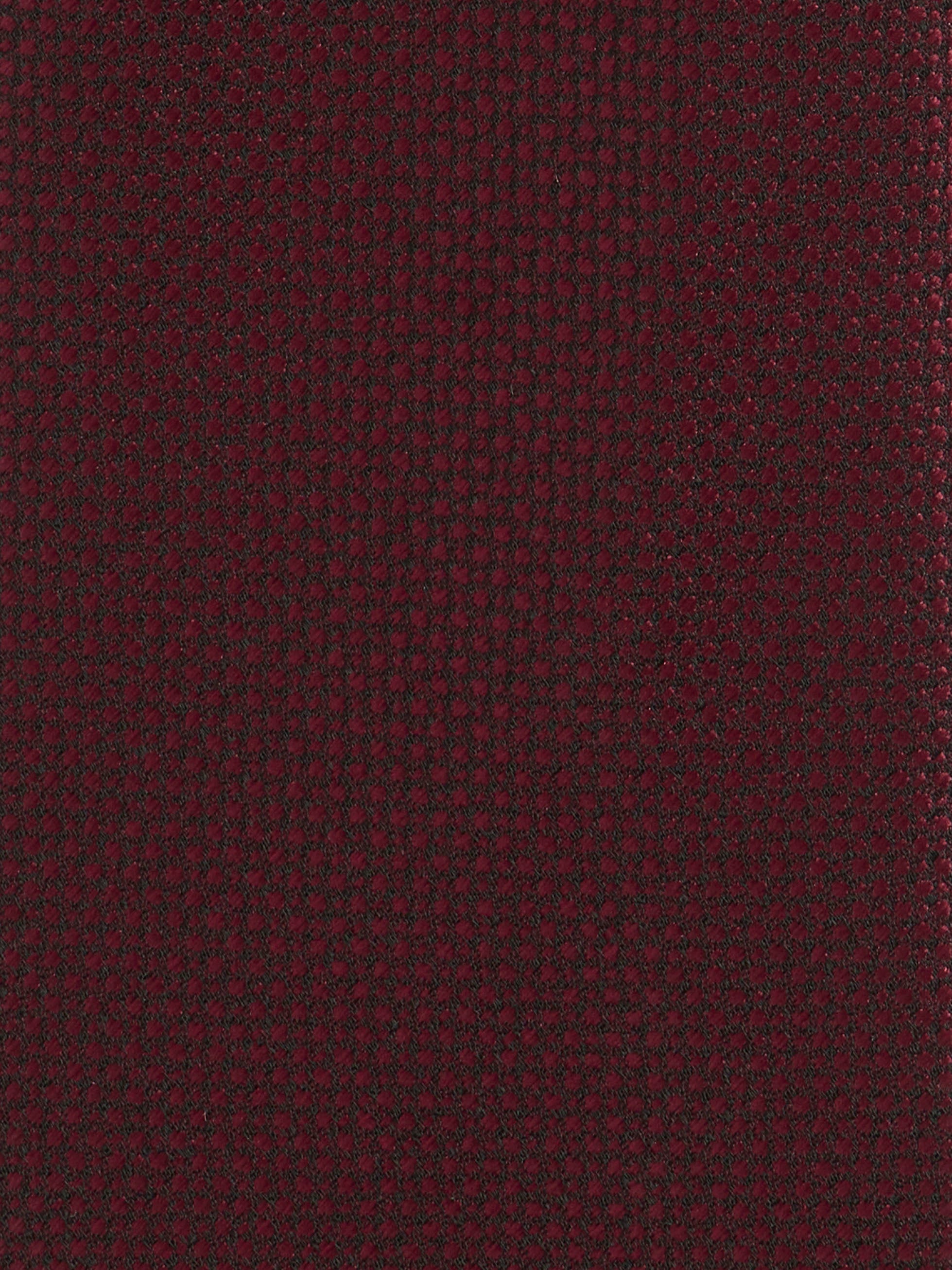 BURGUNDY STRUCTURED TIE
