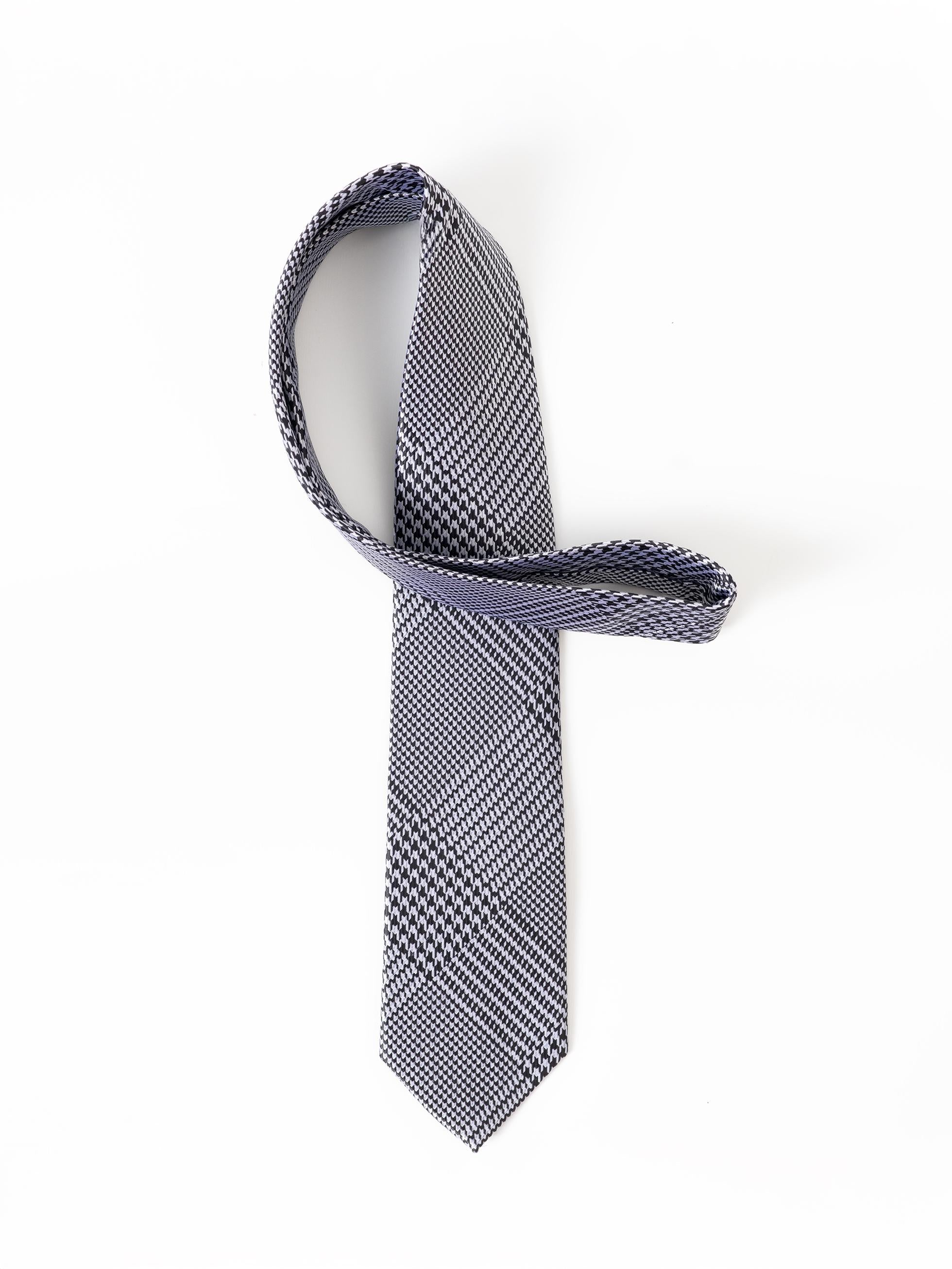 BLACK WALES TIE