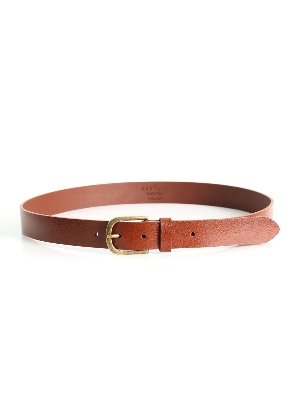 BROWN CASUAL LEATHER BELT