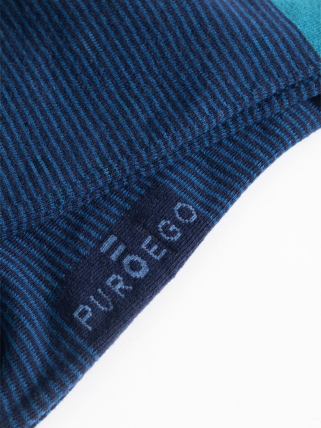 BLUE THOUSAND STRIPES SOCKS