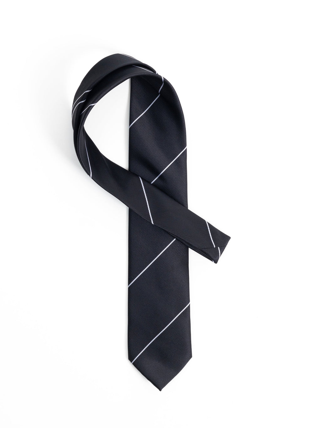 BLACK REGIMENTAL TIE