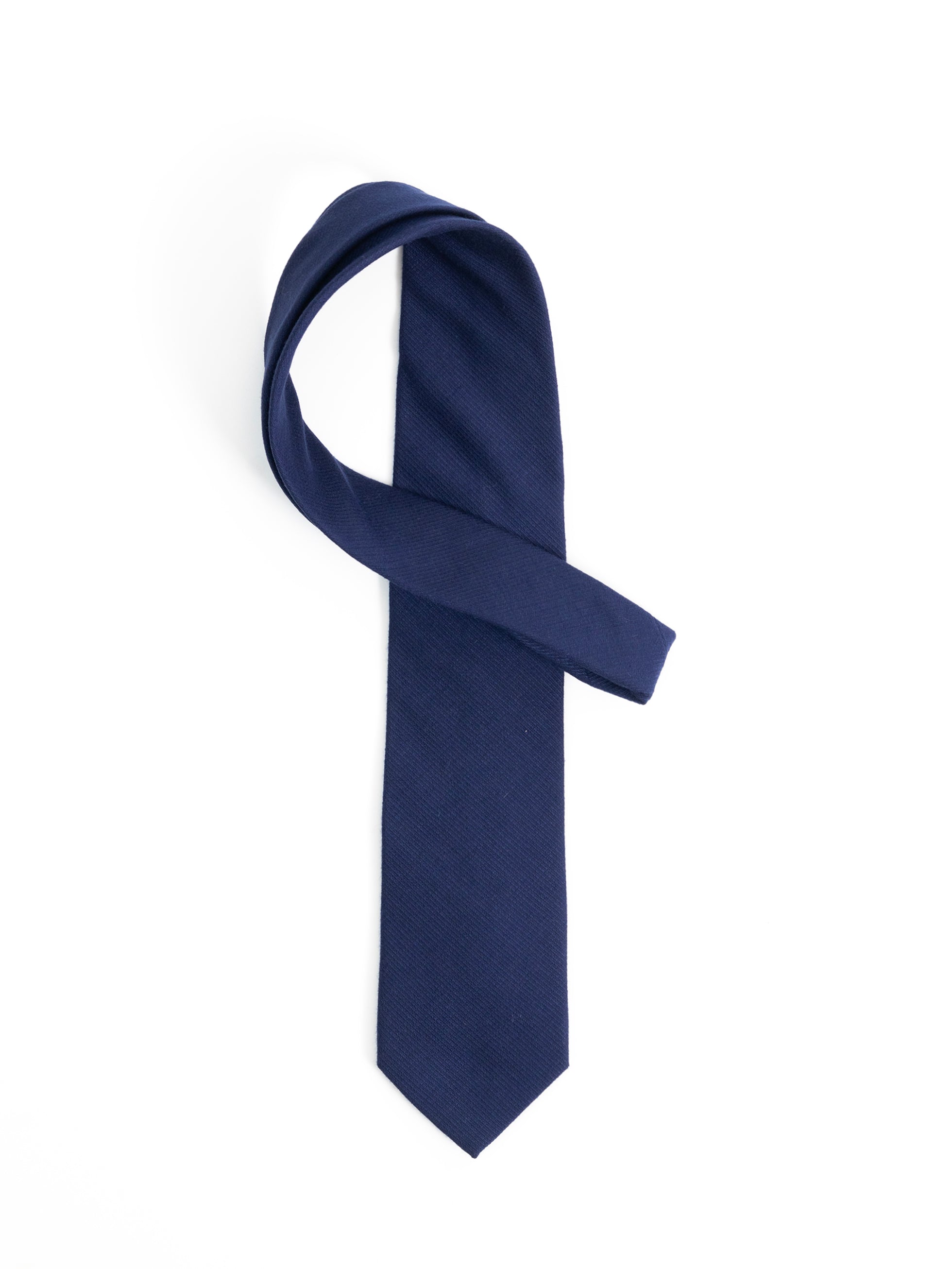 INK BLUE SOFT TEXTURE TIE