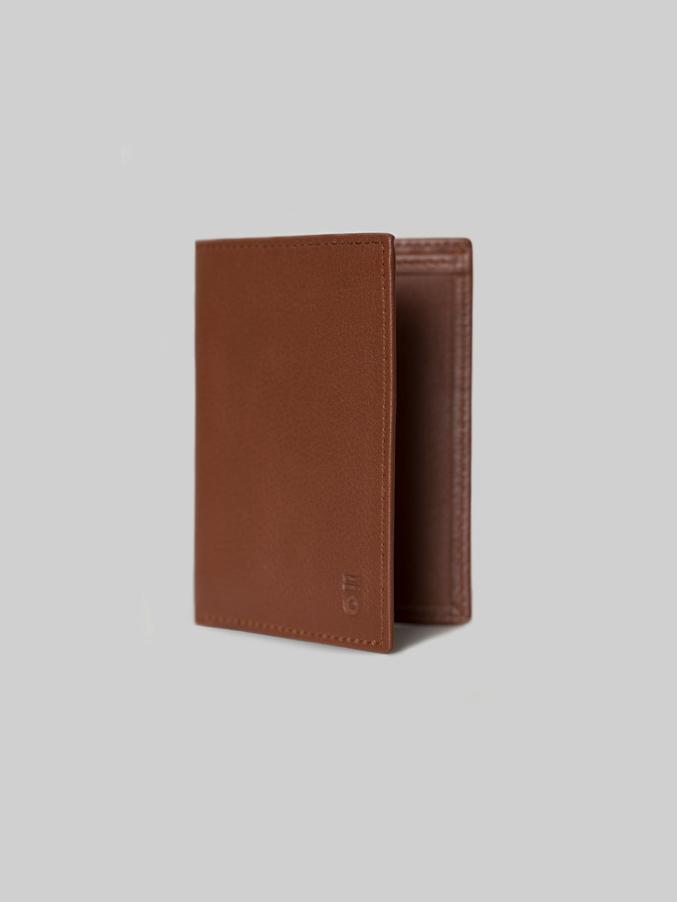 Brown leather wallet