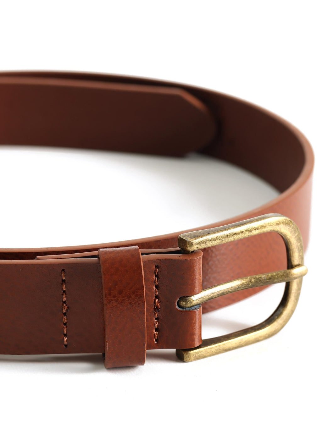 BROWN CASUAL LEATHER BELT