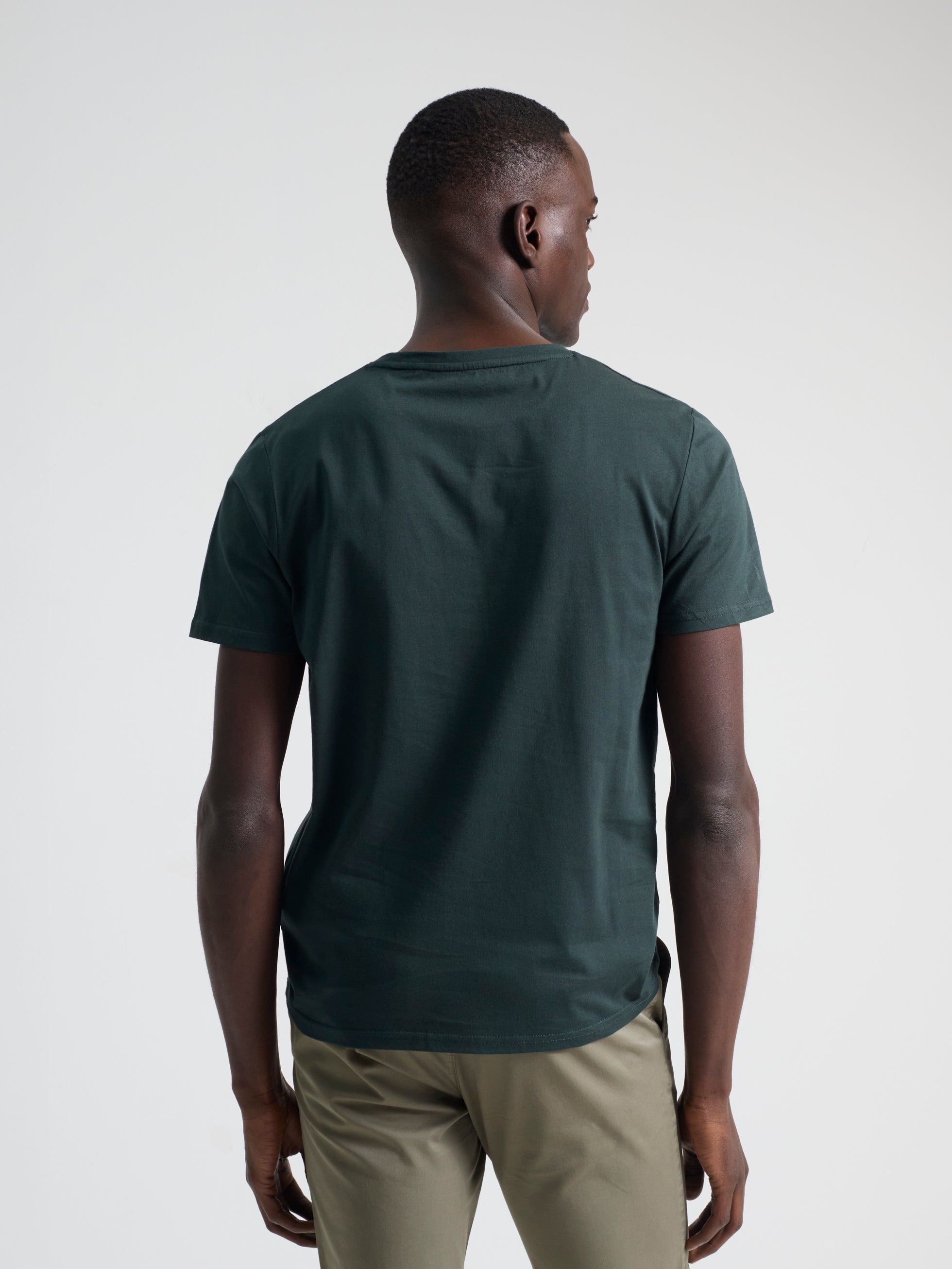 GREEN BASIC T-SHIRT