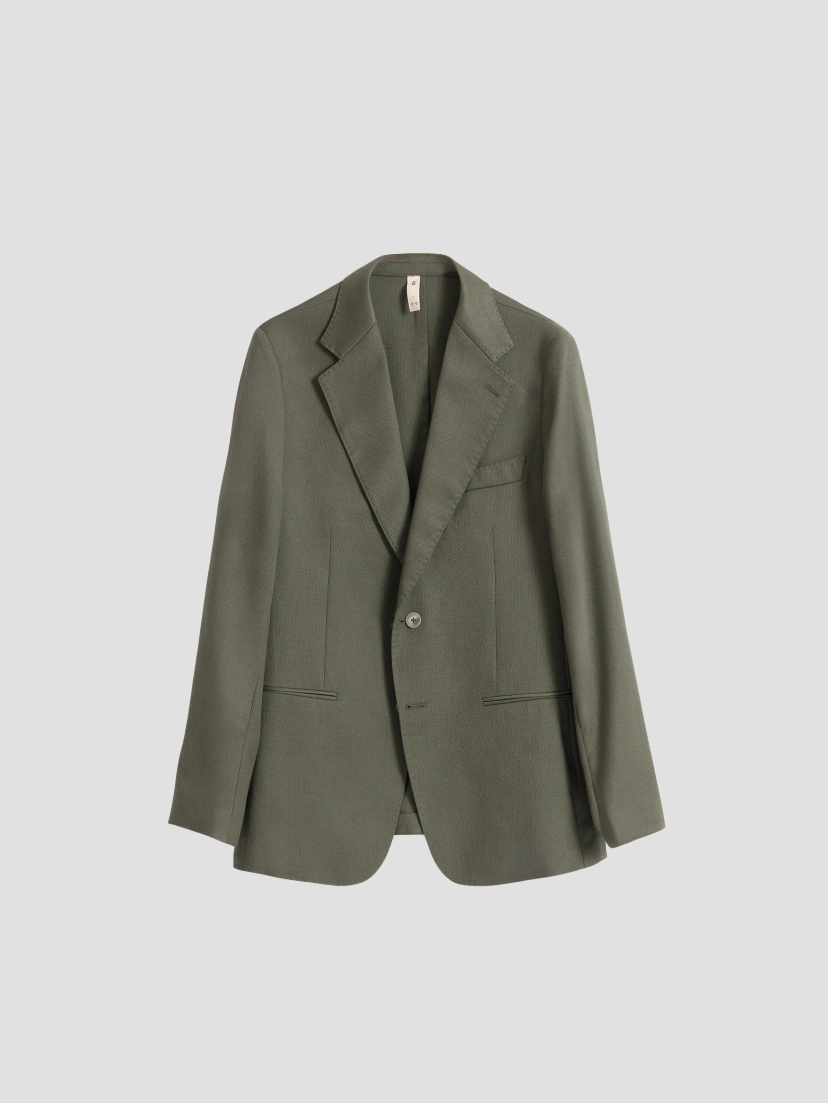 GREEN STRUCTURE BLAZER